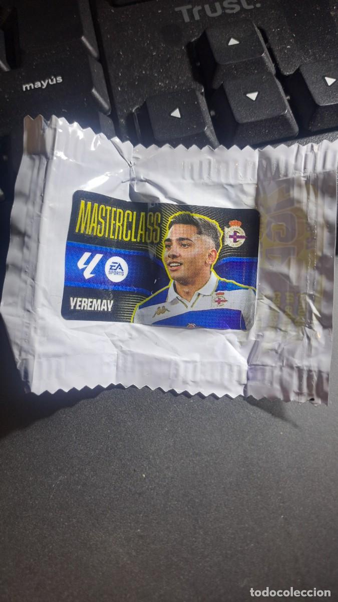 Coleccionismo cromos antiguos: CROMO YEREMAY MASTERCLASS DEPORTIVO DE LA CORU&Ntilde;A CHICLE LIGA 2026 2027 26 27 ESTE PANINI NUNCA PEGAD