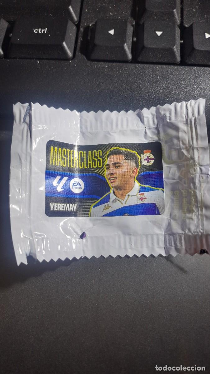 Coleccionismo cromos antiguos: CROMO YEREMAY MASTERCLASS DEPORTIVO DE LA CORU&Ntilde;A CHICLE LIGA 2026 2027 26 27 ESTE PANINI NUNCA PEGAD