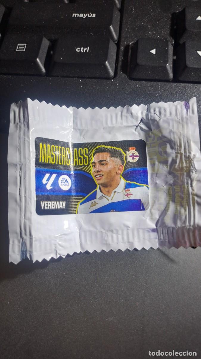 Coleccionismo cromos antiguos: CROMO YEREMAY MASTERCLASS DEPORTIVO DE LA CORU&Ntilde;A CHICLE LIGA 2026 2027 26 27 ESTE PANINI NUNCA PEGAD