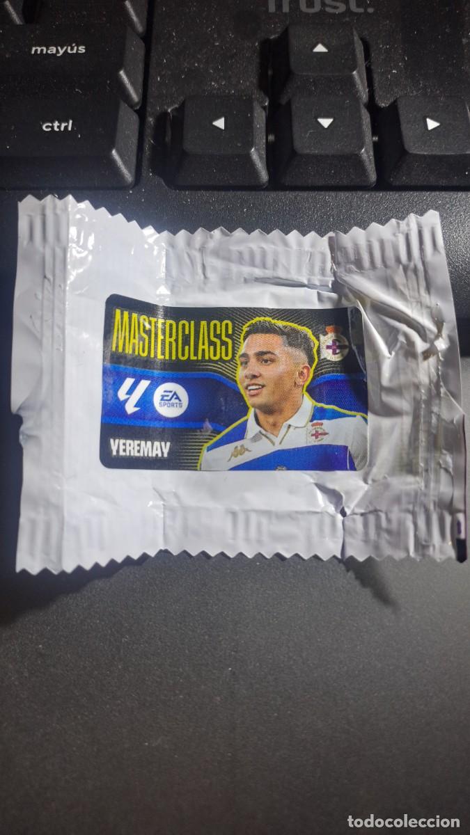 Coleccionismo cromos antiguos: CROMO YEREMAY MASTERCLASS DEPORTIVO DE LA CORU&Ntilde;A CHICLE LIGA 2026 2027 26 27 ESTE PANINI NUNCA PEGAD