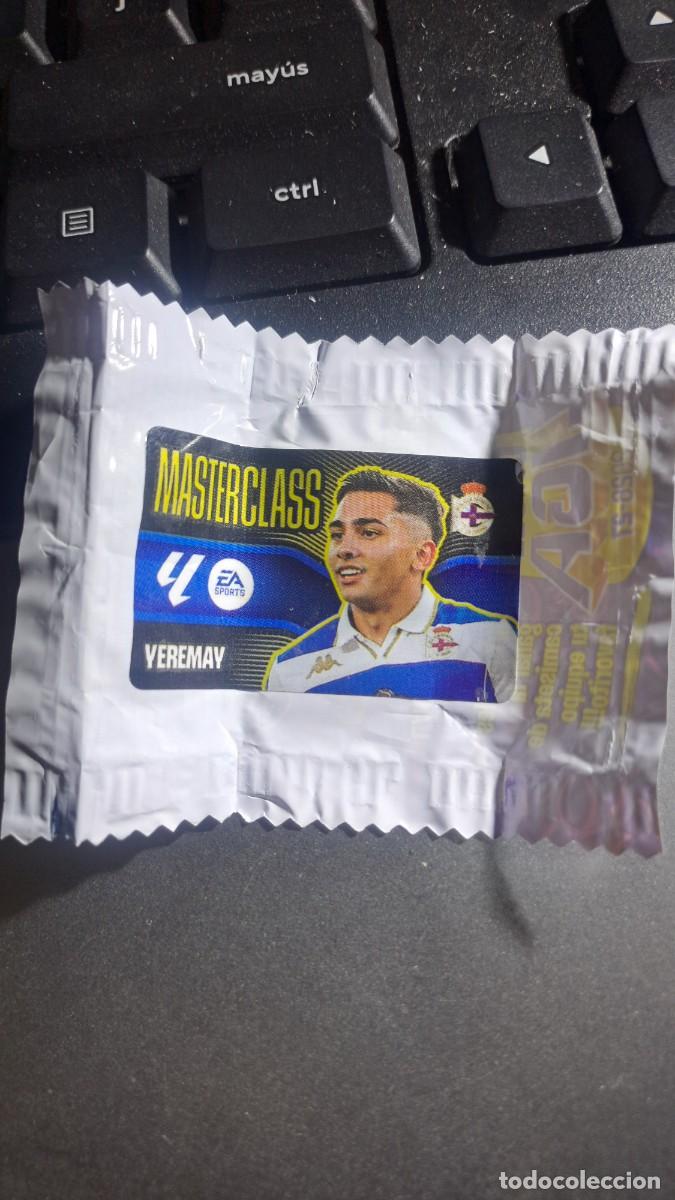 Coleccionismo cromos antiguos: CROMO YEREMAY MASTERCLASS DEPORTIVO DE LA CORU&Ntilde;A CHICLE LIGA 2026 2027 26 27 ESTE PANINI NUNCA PEGAD