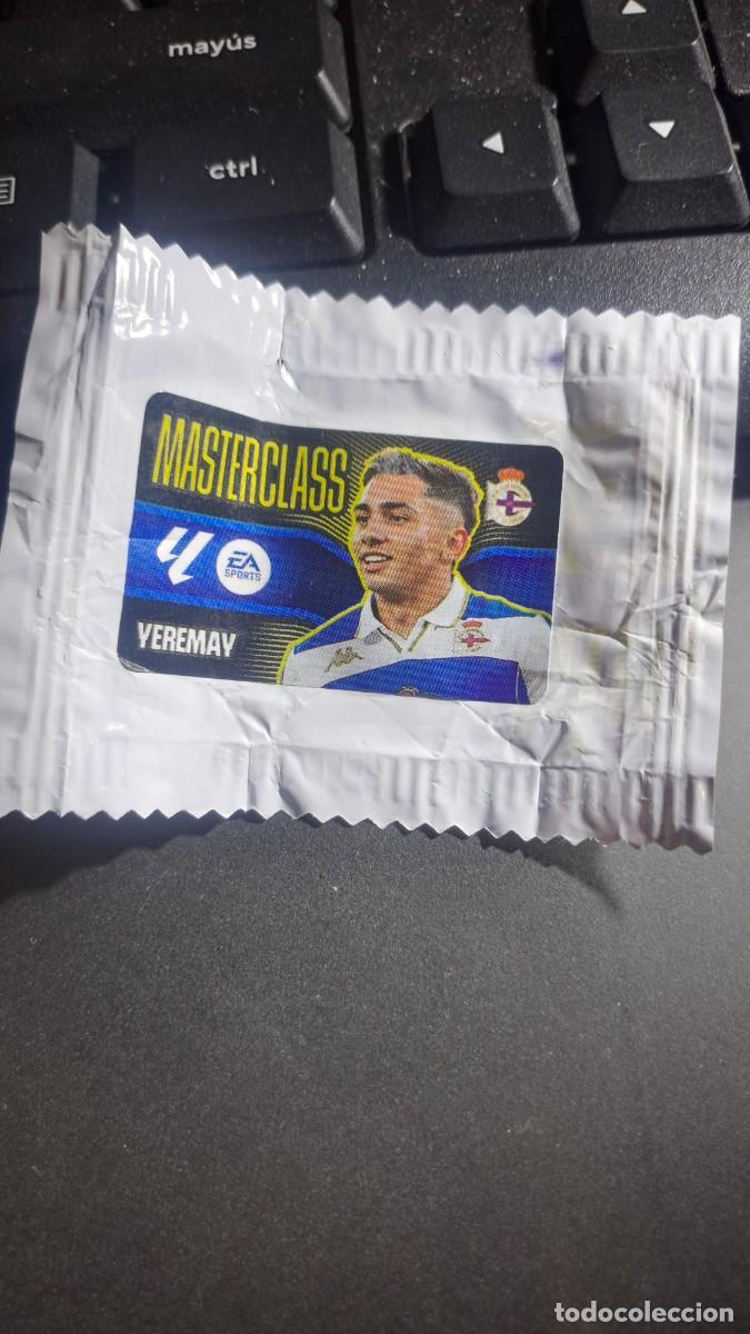 Coleccionismo cromos antiguos: CROMO YEREMAY MASTERCLASS DEPORTIVO DE LA CORU&Ntilde;A CHICLE LIGA 2026 2027 26 27 ESTE PANINI NUNCA PEGAD