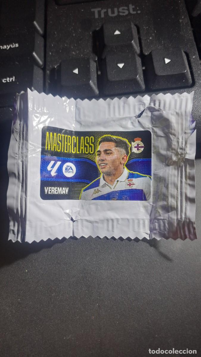Coleccionismo cromos antiguos: CROMO YEREMAY MASTERCLASS DEPORTIVO DE LA CORU&Ntilde;A CHICLE LIGA 2026 2027 26 27 ESTE PANINI NUNCA PEGAD