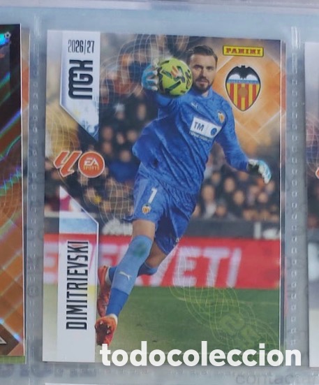 Coleccionismo cromos antiguos: 344 DIMITRIEVSKI VALENCIA Mgk megacracks 25 aniversario a&ntilde;o 2026 2027