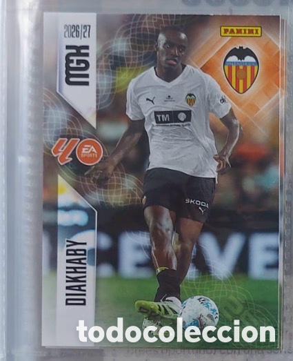 Coleccionismo cromos antiguos: 347 DIAKHABY VALENCIA Mgk megacracks 25 aniversario a&ntilde;o 2026 2027