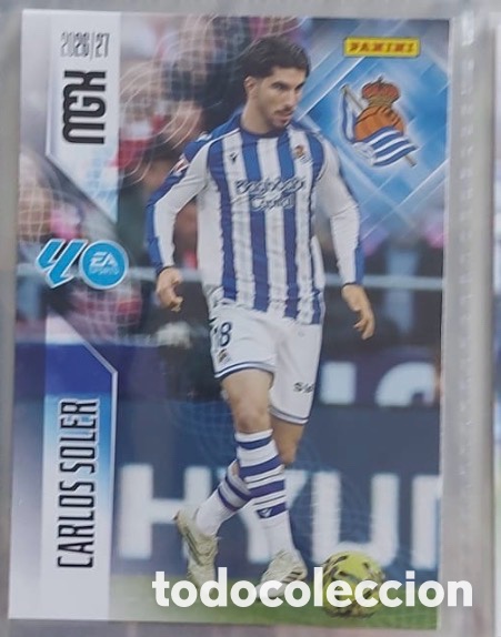 Coleccionismo cromos antiguos: 319 CARLOS SOLER REAL SOCIEDAD Mgk megacracks 25 aniversario a&ntilde;o 2026 2027