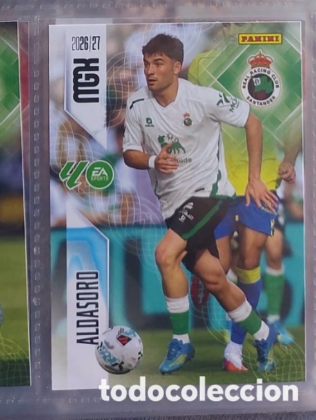 Coleccionismo cromos antiguos: 283 ALDASORO RACING CLUB DE SANTANDER Mgk megacracks 25 aniversario a&ntilde;o 2026 2027