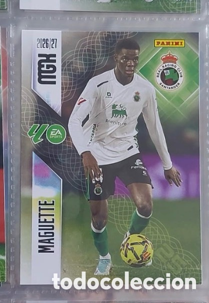 Coleccionismo cromos antiguos: 280 MAGUETTE RACING CLUB DE SANTANDER Mgk megacracks 25 aniversario a&ntilde;o 2026 2027