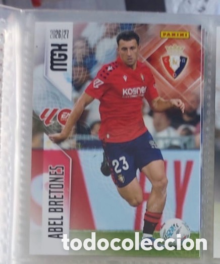 Coleccionismo cromos antiguos: 260 ABEL BRETONES OSASUNA Mgk megacracks 25 aniversario a&ntilde;o 2026 2027
