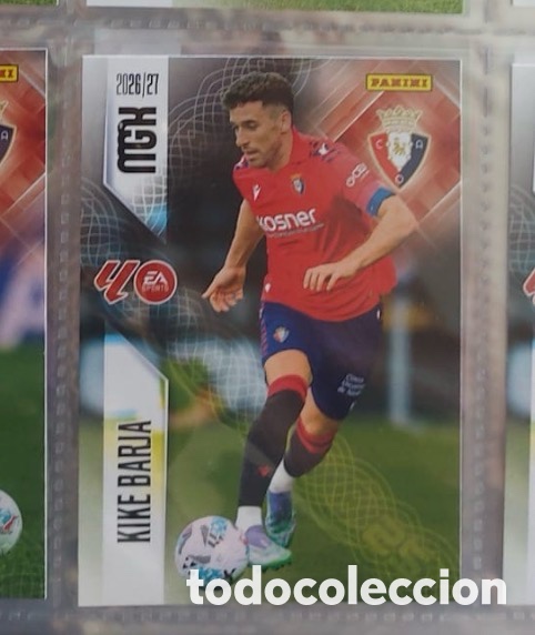 Coleccionismo cromos antiguos: 268 KIKE BARJA OSASUNA Mgk megacracks 25 aniversario a&ntilde;o 2026 2027