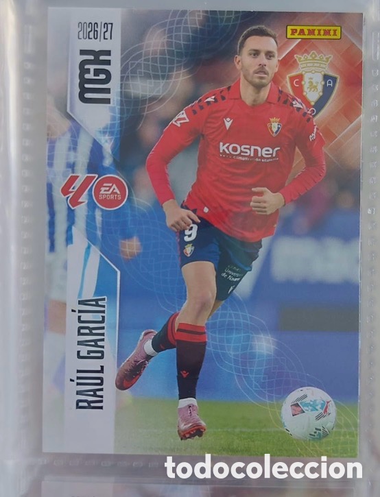 Coleccionismo cromos antiguos: 269 RA&Uacute;L GARCIA OSASUNA Mgk megacracks 25 aniversario a&ntilde;o 2026 2027