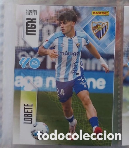 Collectionnisme Cartes &agrave; collectionner anciennes: 249 LOBETE M&Aacute;LAGA Mgk megacracks 25 aniversario a&ntilde;o 2026 2027
