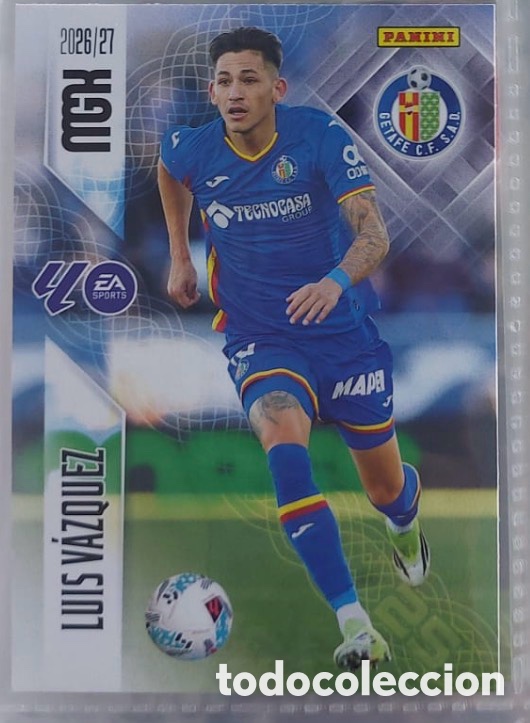 Coleccionismo cromos antiguos: 196 LUIS V&Aacute;ZQUEZ GETAFE Mgk megacracks 25 aniversario a&ntilde;o 2026 2027