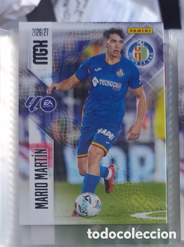 Coleccionismo cromos antiguos: 190 MARIO MART&Iacute;N GETAFE Mgk megacracks 25 aniversario a&ntilde;o 2026 2027