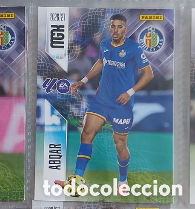 Coleccionismo cromos antiguos: 187 ABQAR GETAFE Mgk megacracks 25 aniversario a&ntilde;o 2026 2027