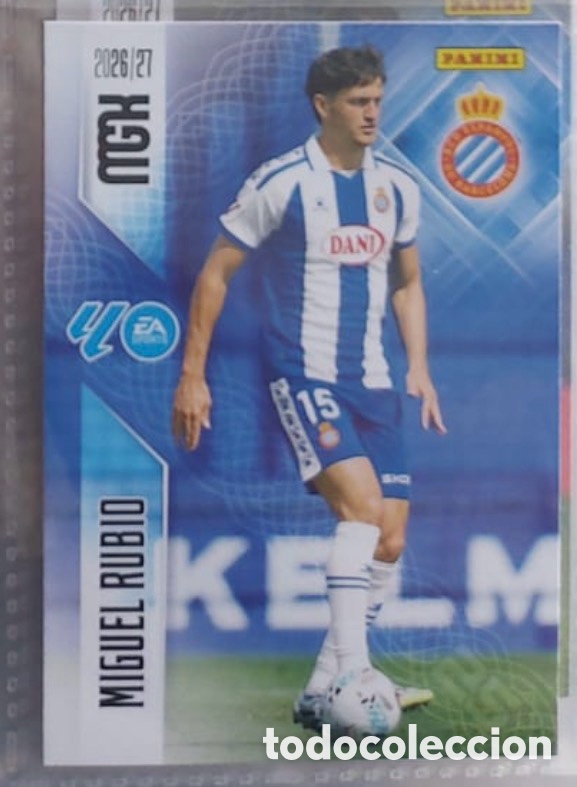 Coleccionismo cromos antiguos: 170 MIGUEL RUBIO ESPANYOL Mgk megacracks 25 aniversario a&ntilde;o 2026 2027