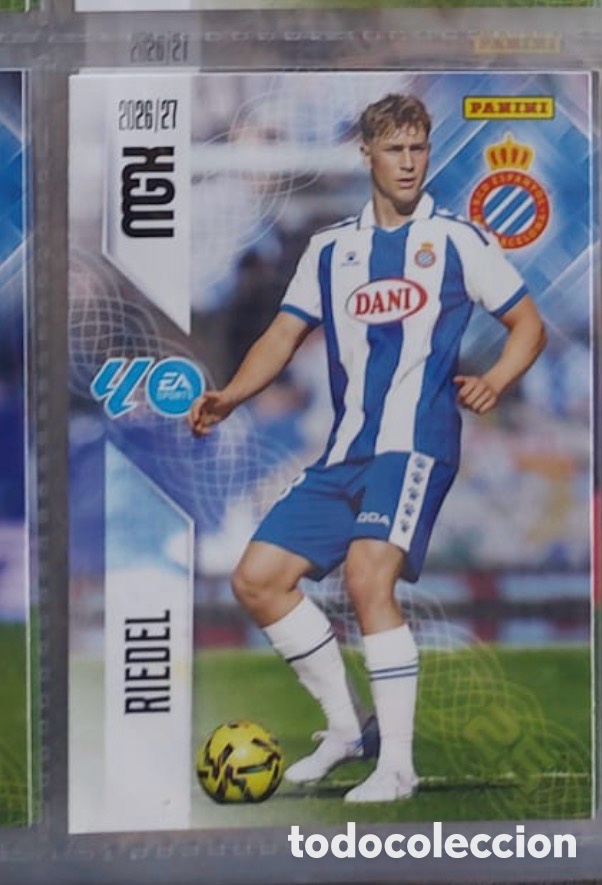 Coleccionismo cromos antiguos: 168 RIEDAL ESPANYOL Mgk megacracks 25 aniversario a&ntilde;o 2026 2027