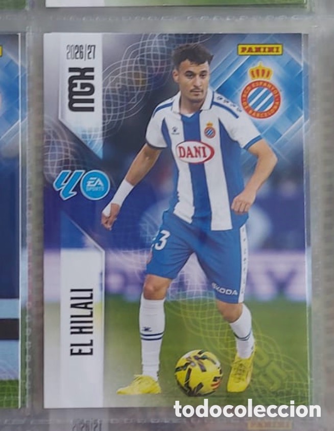 Coleccionismo cromos antiguos: 166 EL HILALI ESPANYOL Mgk megacracks 25 aniversario a&ntilde;o 2026 2027