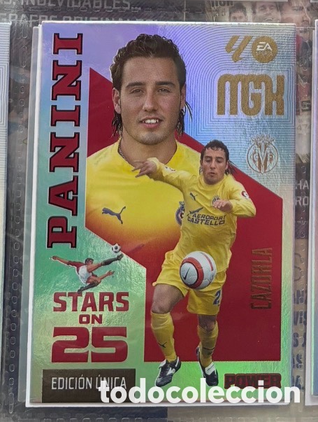 Coleccionismo cromos antiguos: 438 CAZORLA VILLARREAL STARS ON 25 POWER Mgk megacracks 25 aniversario a&ntilde;o 2026 2027