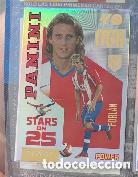 Coleccionismo cromos antiguos: 439 FORL&Aacute;N ATL&Eacute;TICO DE MADRID STARS ON 25 POWER Mgk megacracks 25 aniversario a&ntilde;o 2026 2027