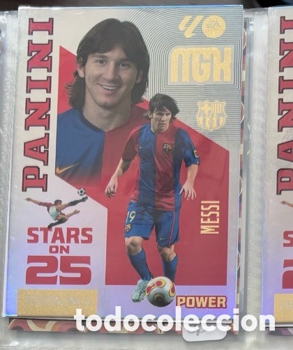 Coleccionismo cromos antiguos: 440 LEO MESSI FC BARCELONA STARS ON 25 POWER Mgk megacracks 25 aniversario a&ntilde;o 2026 2027