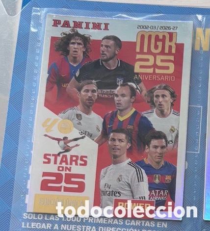 Coleccionismo cromos antiguos: 425 VARIOS JUGADORES STARS ON 25 POWER Mgk megacracks 25 aniversario a&ntilde;o 2026 2027