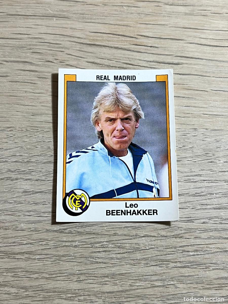 Coleccionismo cromos antiguos: 177 BEENHAKKER REAL MADRID LIGA FUTBOL 88 PANINI NUNCA PEGADO SIN PEGAR 1988