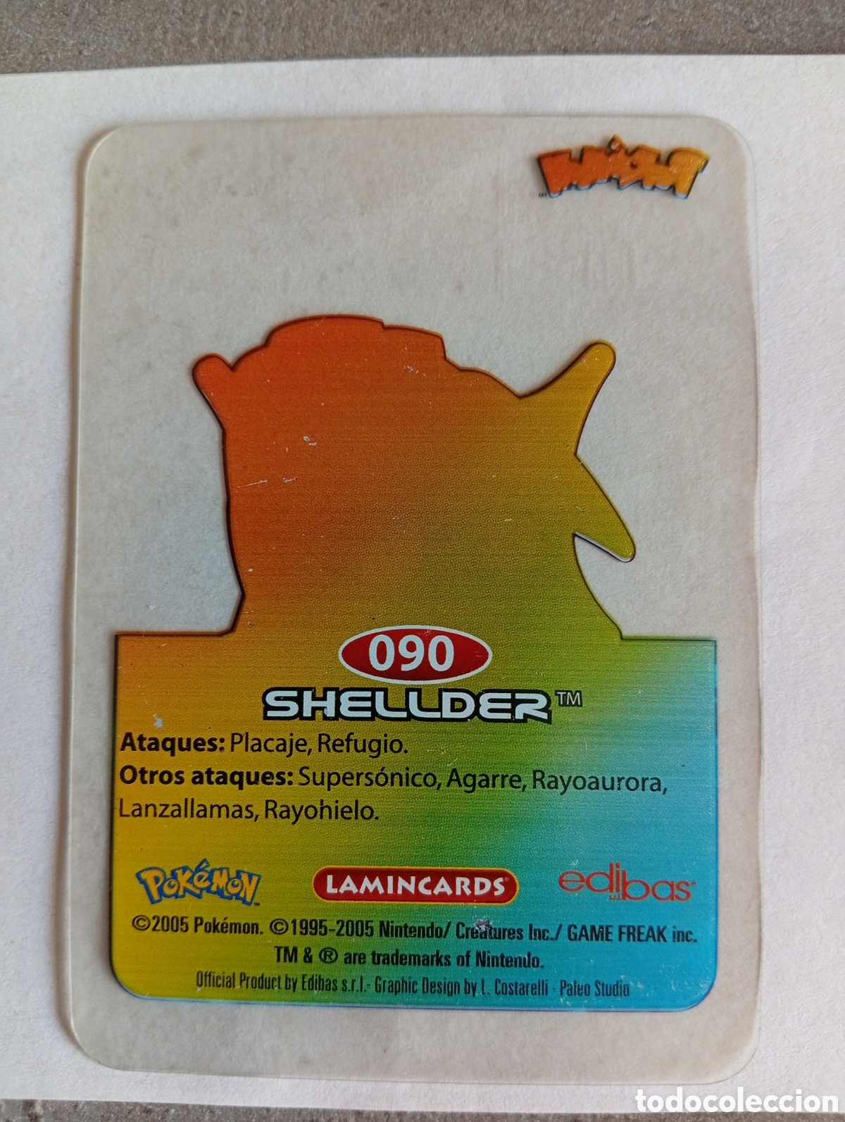 Coleccionismo cromos antiguos: POKEMON 90 EDIBAS LAMINCARDS 2005 - Foto 2