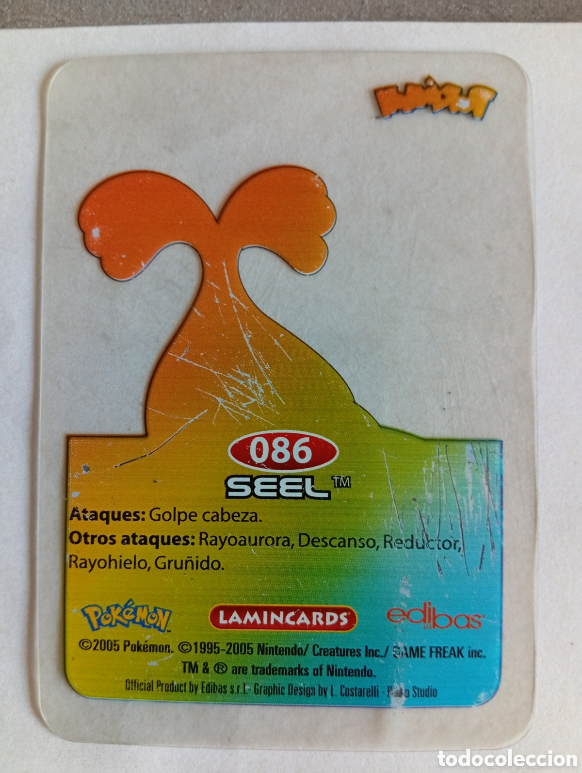 Coleccionismo cromos antiguos: POKEMON 86 EDIBAS LAMINCARDS 2005 - Foto 2