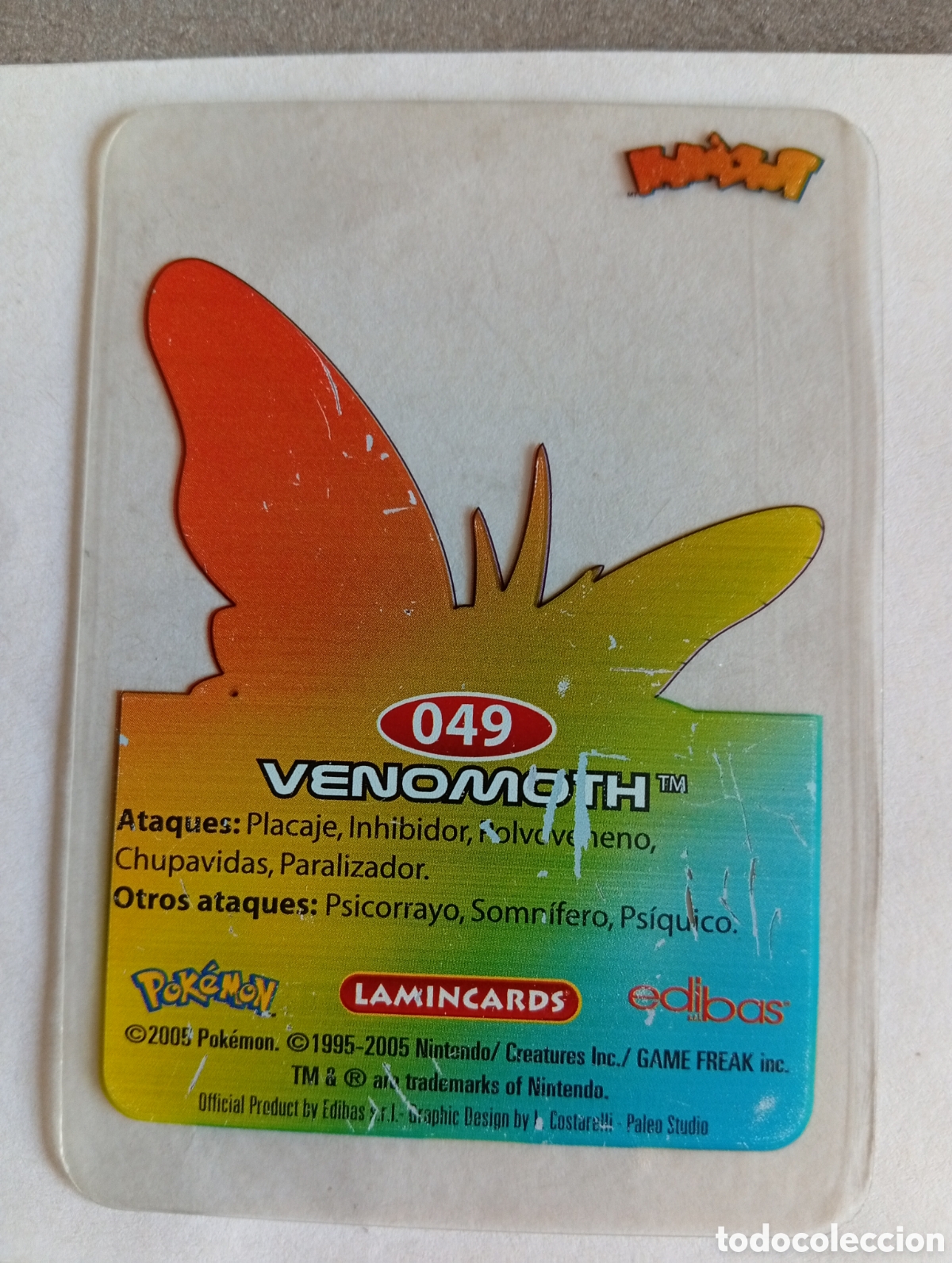 Coleccionismo cromos antiguos: POKEMON 49 EDIBAS LAMINCARDS 2005 - Foto 2