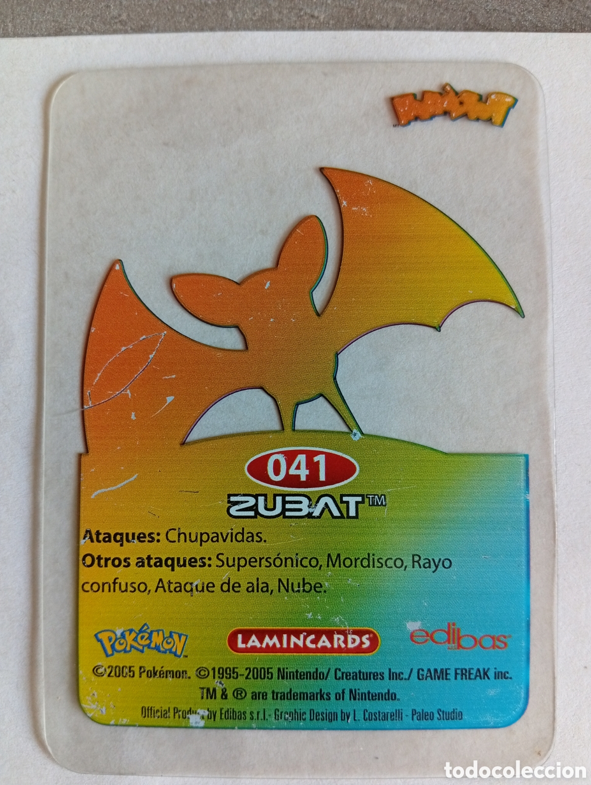 Coleccionismo cromos antiguos: POKEMON 41 EDIBAS LAMINCARDS 2005 - Foto 2