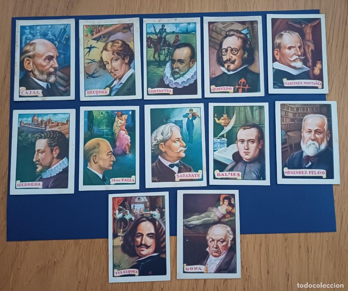 Coleccionismo cromos antiguos: CROMOS ANTIGUOS HOMBRES CELEBRES, SERIE III , COMPLETA