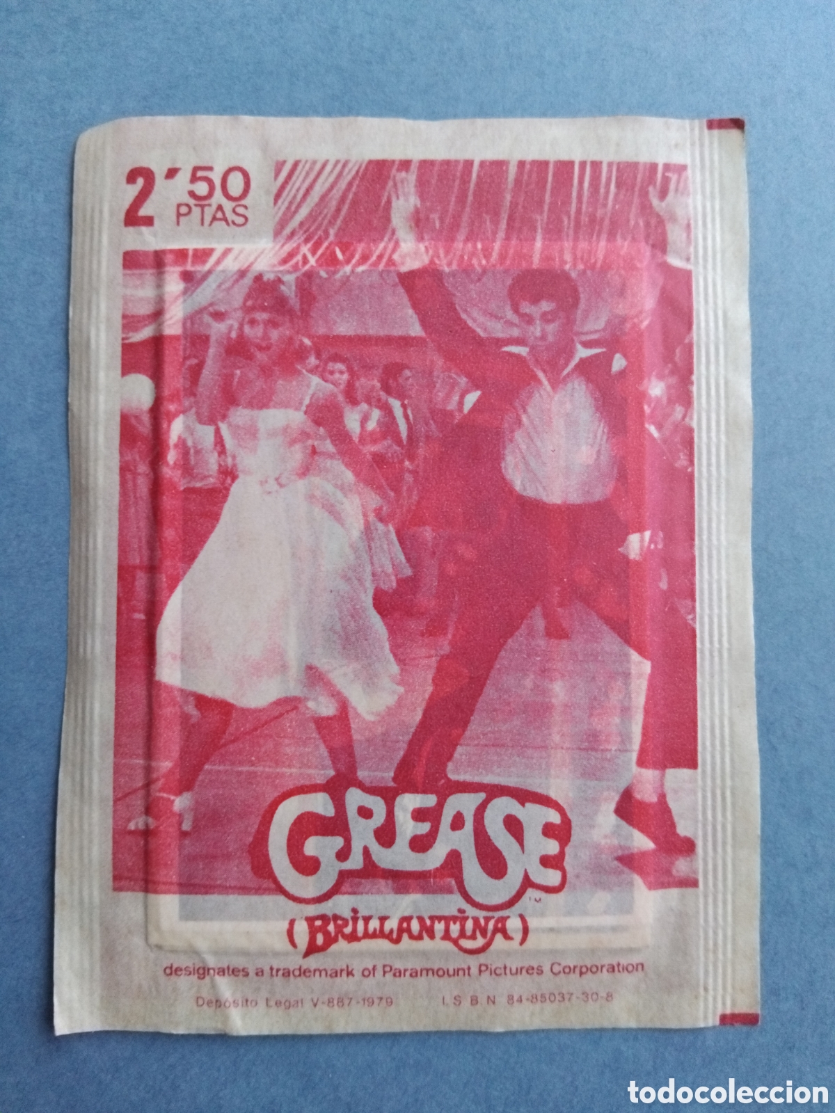 Coleccionismo cromos antiguos: Sobre cromos grease sin abrir