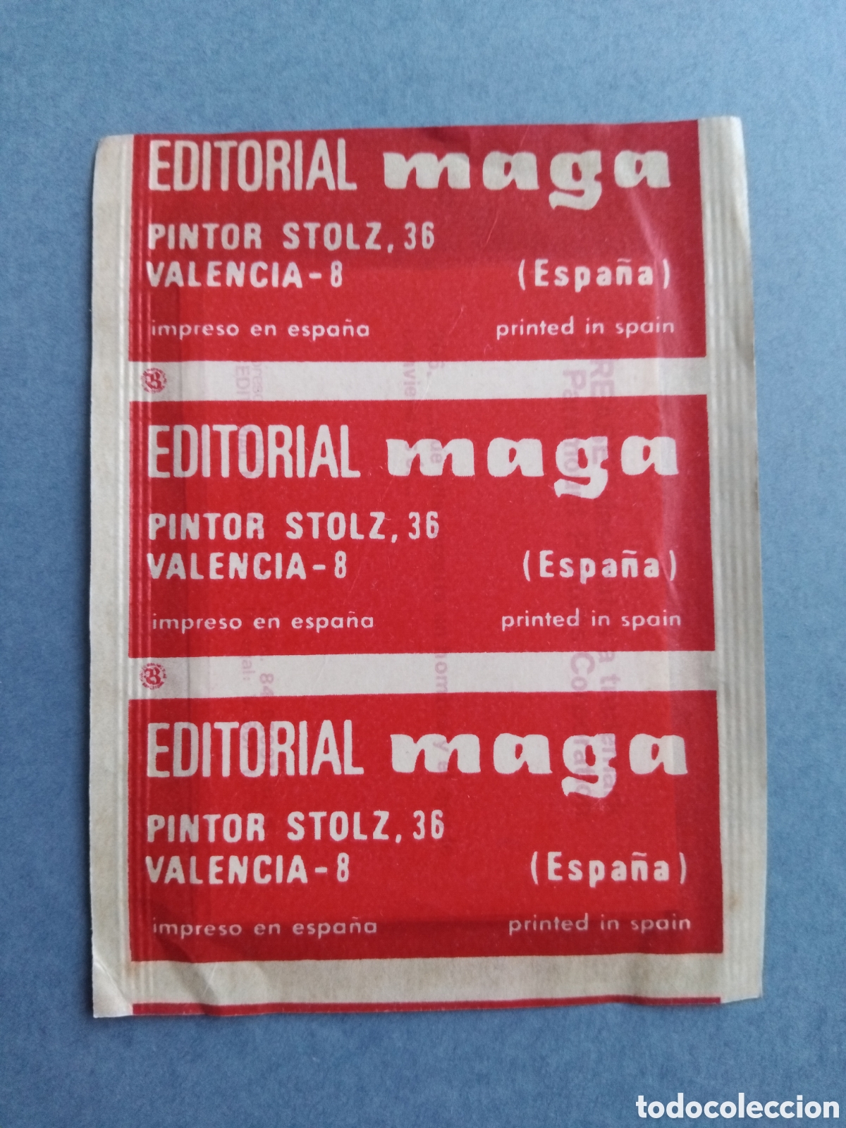 Coleccionismo cromos antiguos: Sobre cromos grease sin abrir - Foto 2