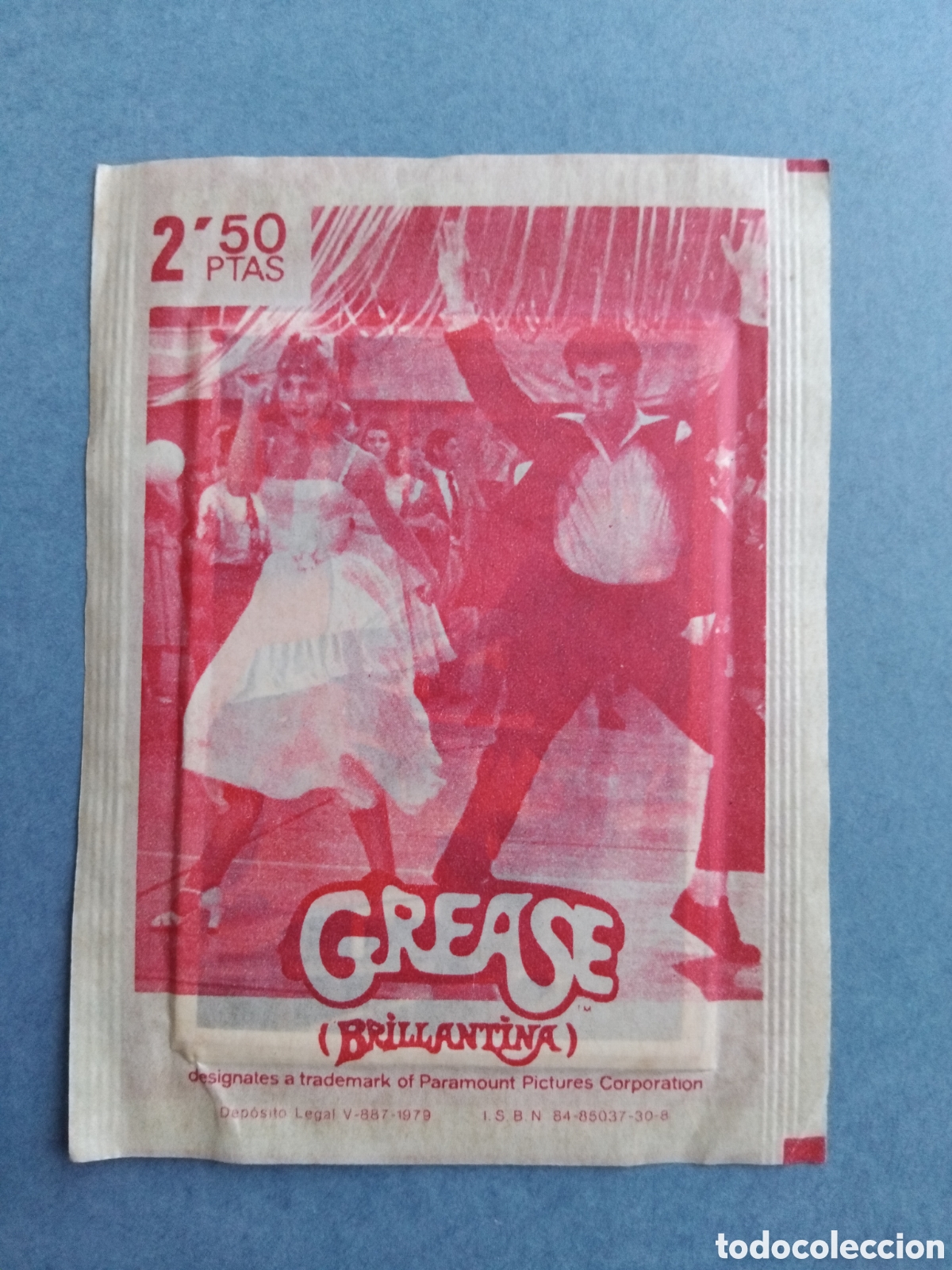Coleccionismo cromos antiguos: Sobre cromos grease sin abrir