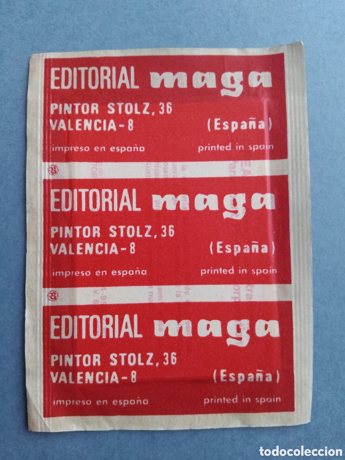 Coleccionismo cromos antiguos: Sobre cromos grease sin abrir - Foto 2