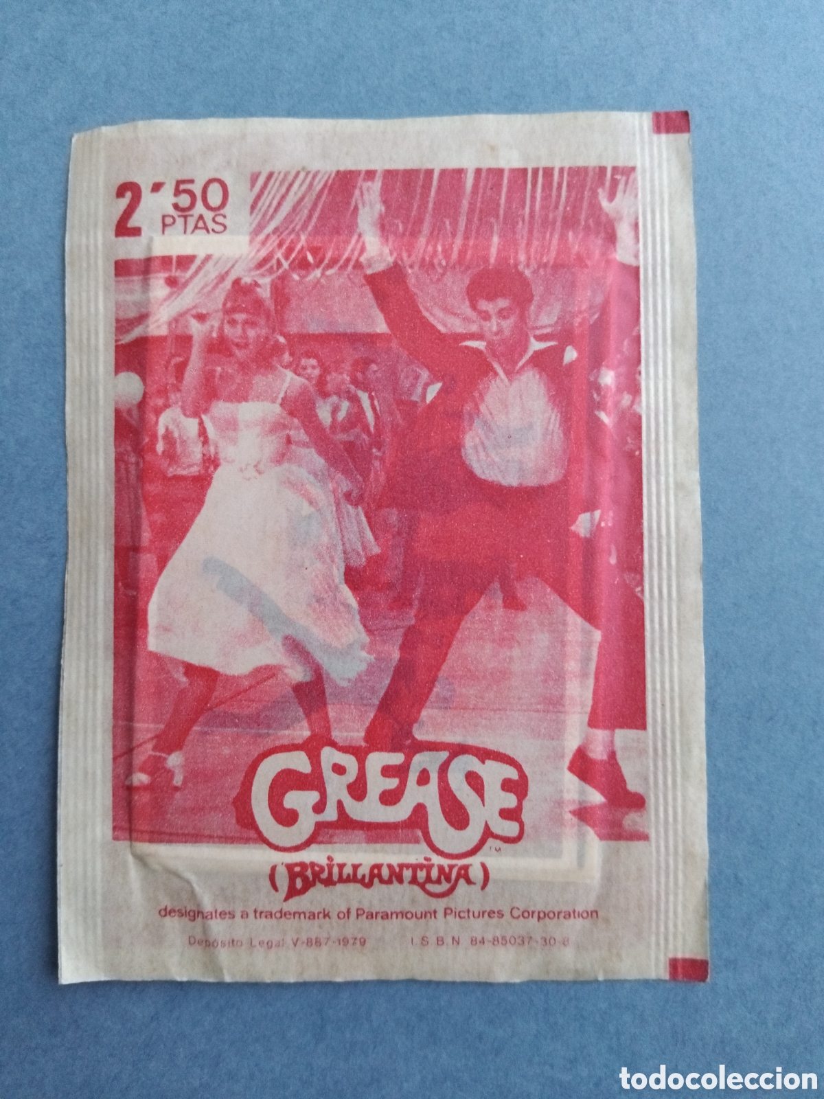 Coleccionismo cromos antiguos: Sobre cromos grease sin abrir - Foto 1