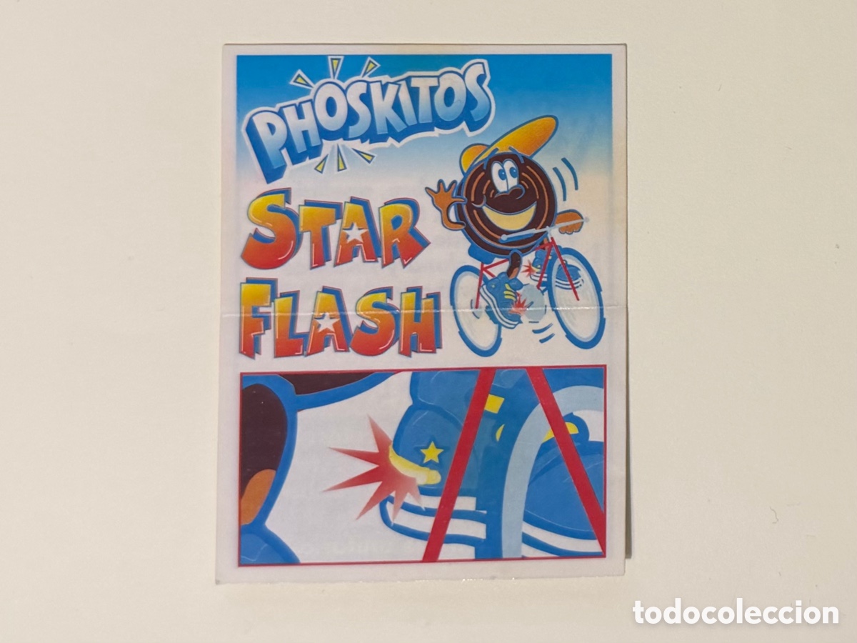 Coleccionismo cromos antiguos: Cromo Phoskitos Star Flash - Foto 1