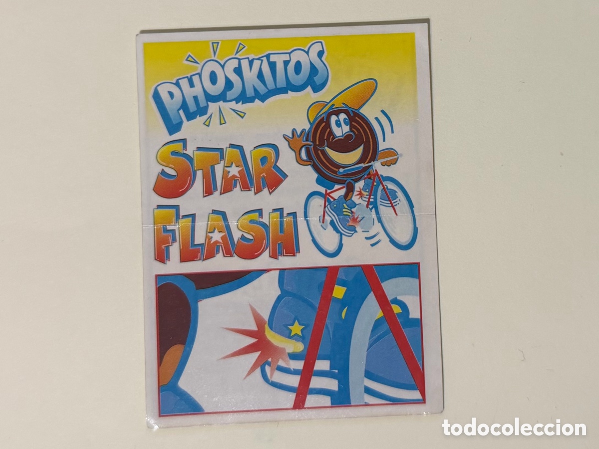 Coleccionismo cromos antiguos: Cromo Phoskitos Star Flash