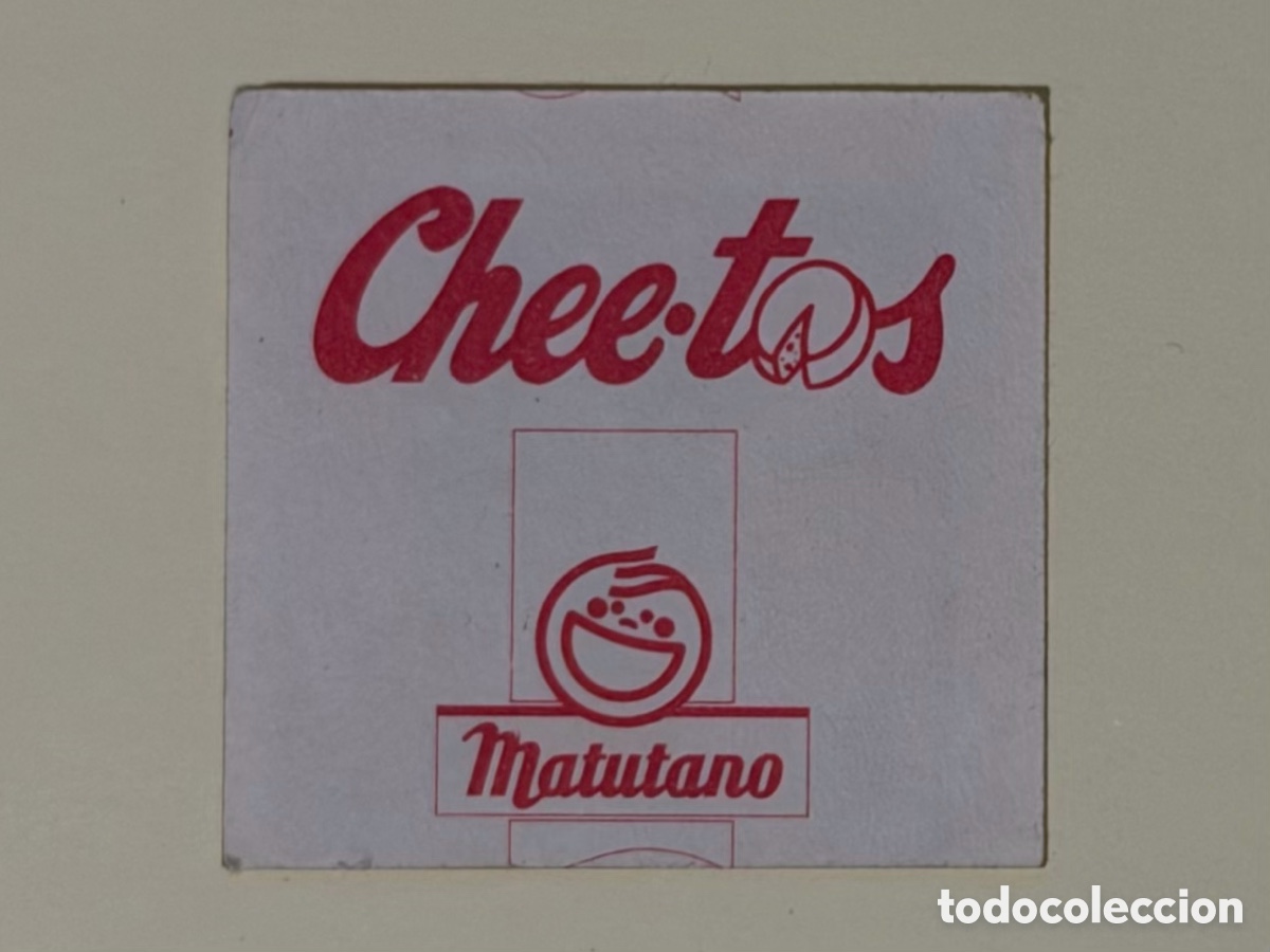 Coleccionismo cromos antiguos: Cromo Matutano Cheetos - Foto 2