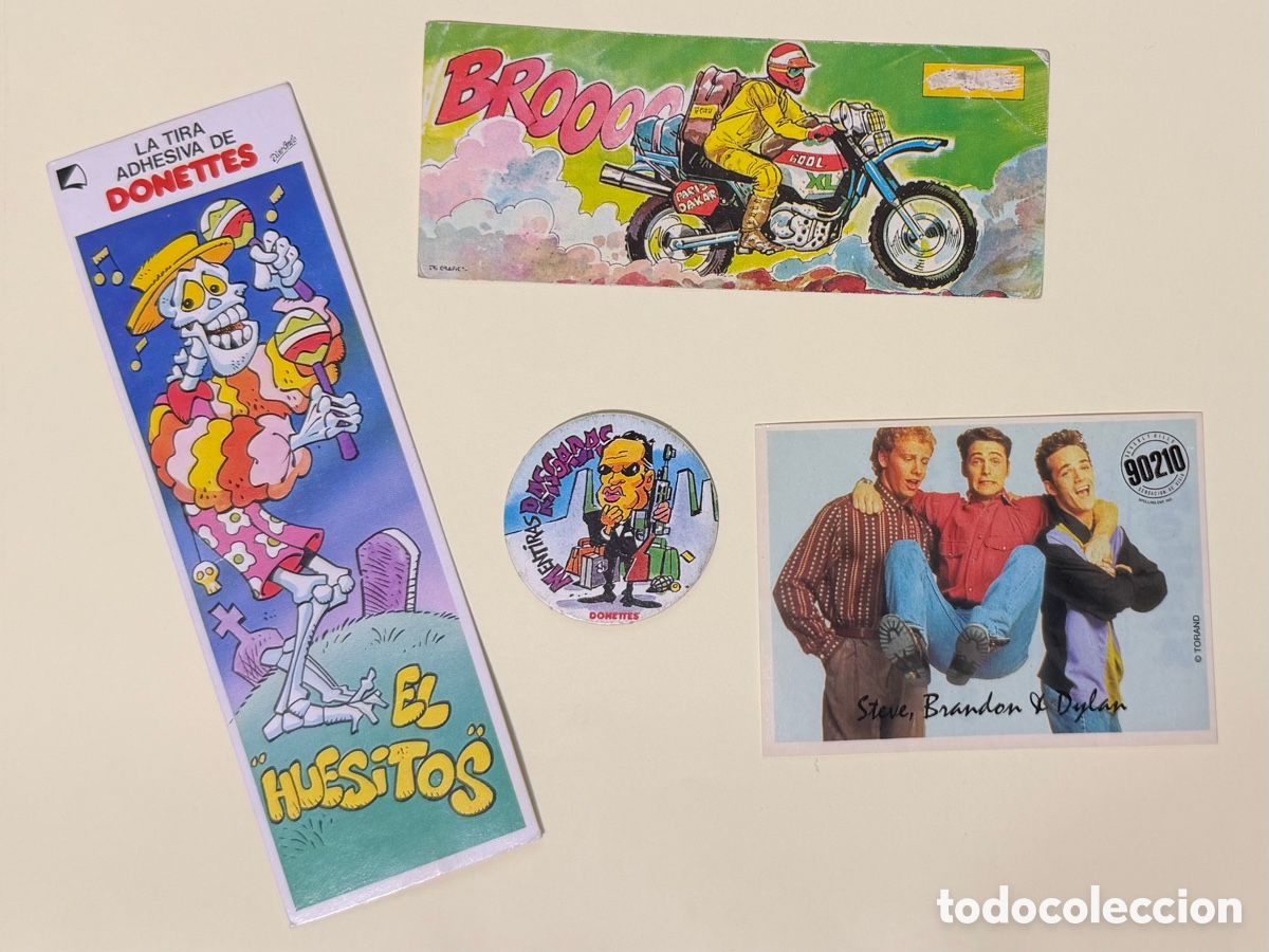 Coleccionismo cromos antiguos: Lote Donuts, Donettes Panrico Bimbo