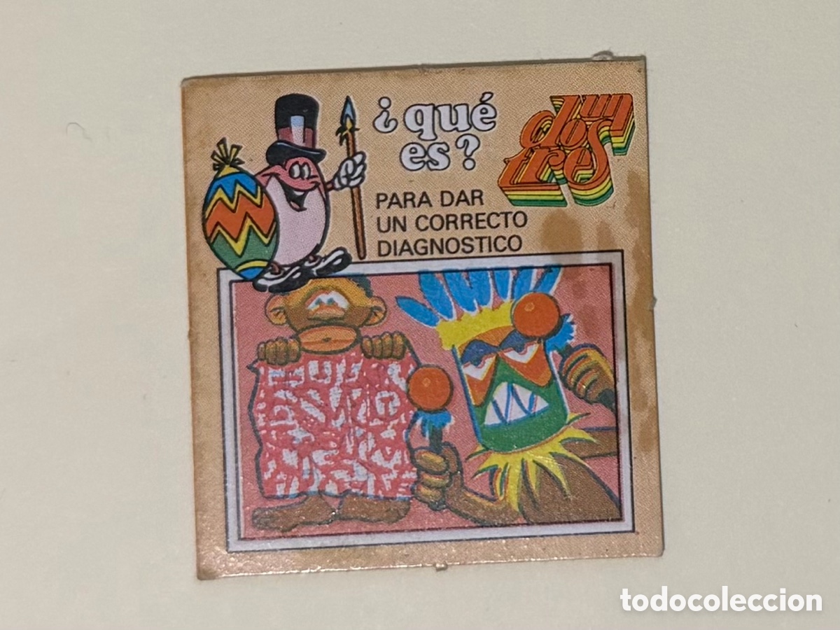 Coleccionismo cromos antiguos: Cromo Matutano el Chollo &iquest;Qu&eacute; es? un, dos, tres - Foto 1
