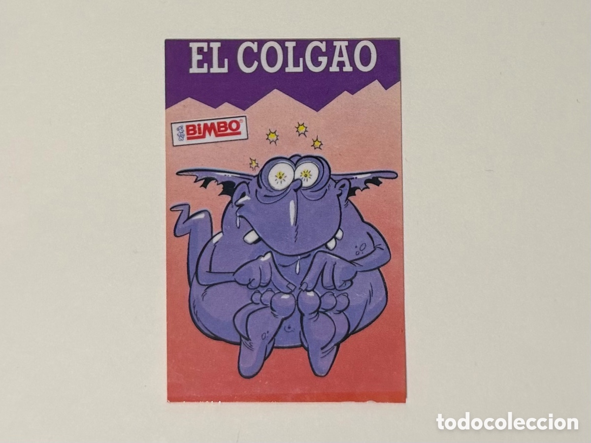 Coleccionismo cromos antiguos: Cromo Bimbo El, Mostruo N&ordm; 21 - Foto 1