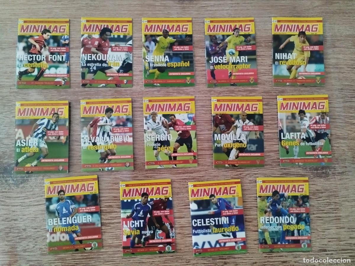 Coleccionismo cromos antiguos: Lote 59 Minimag diferentes - 2007 - 2008 - E Max - 07 -08 - Foto 2