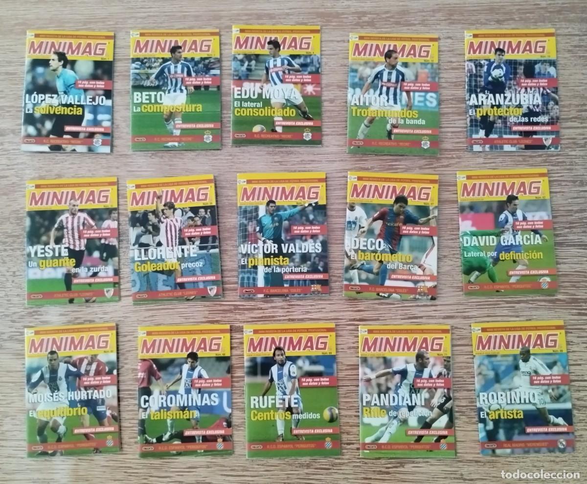 Coleccionismo cromos antiguos: Lote 59 Minimag diferentes - 2007 - 2008 - E Max - 07 -08 - Foto 3