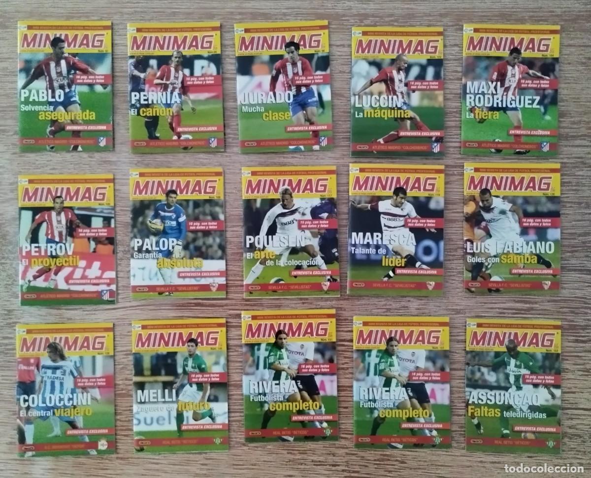 Coleccionismo cromos antiguos: Lote 59 Minimag diferentes - 2007 - 2008 - E Max - 07 -08 - Foto 4