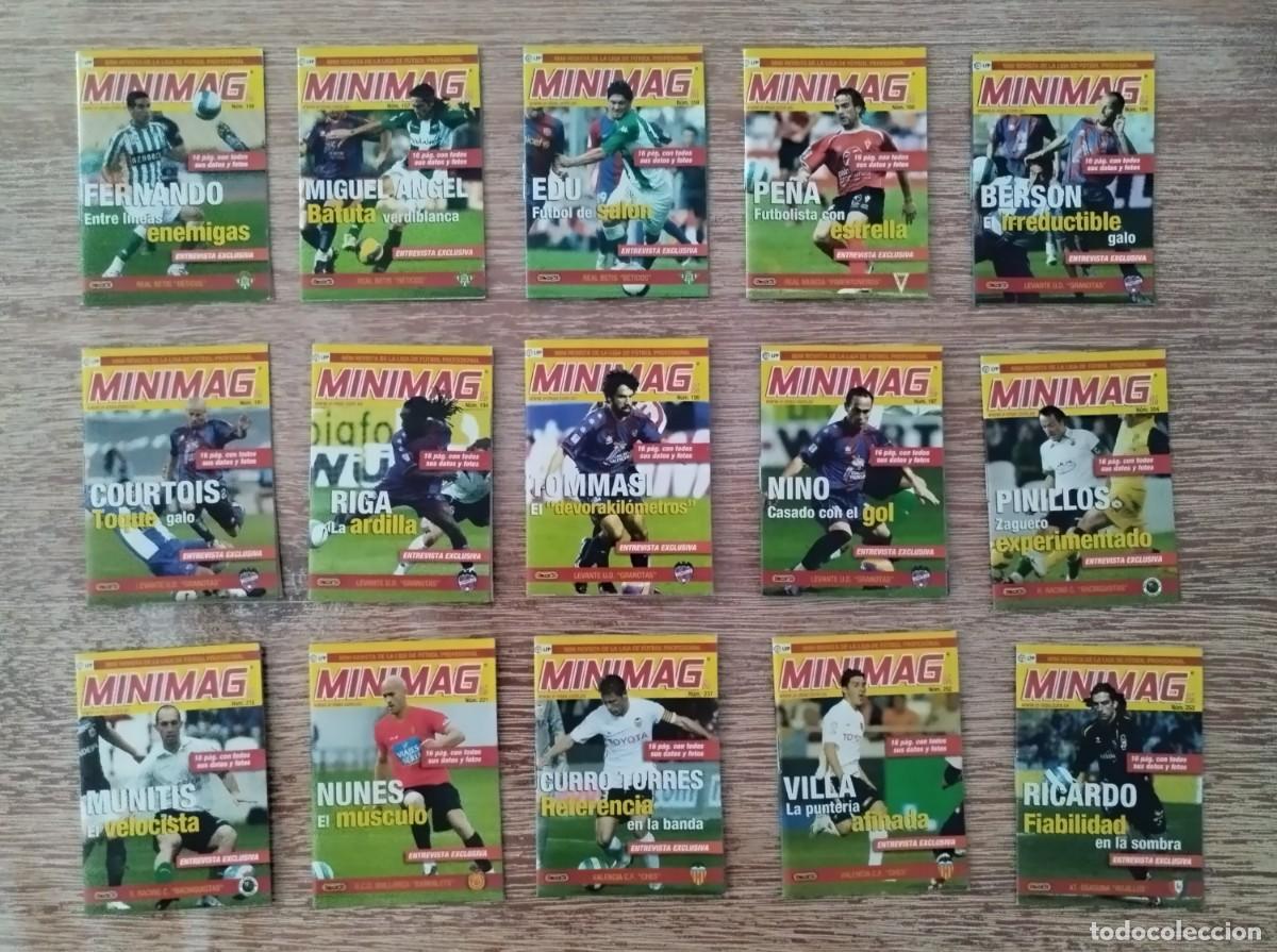 Coleccionismo cromos antiguos: Lote 59 Minimag diferentes - 2007 - 2008 - E Max - 07 -08 - Foto 5