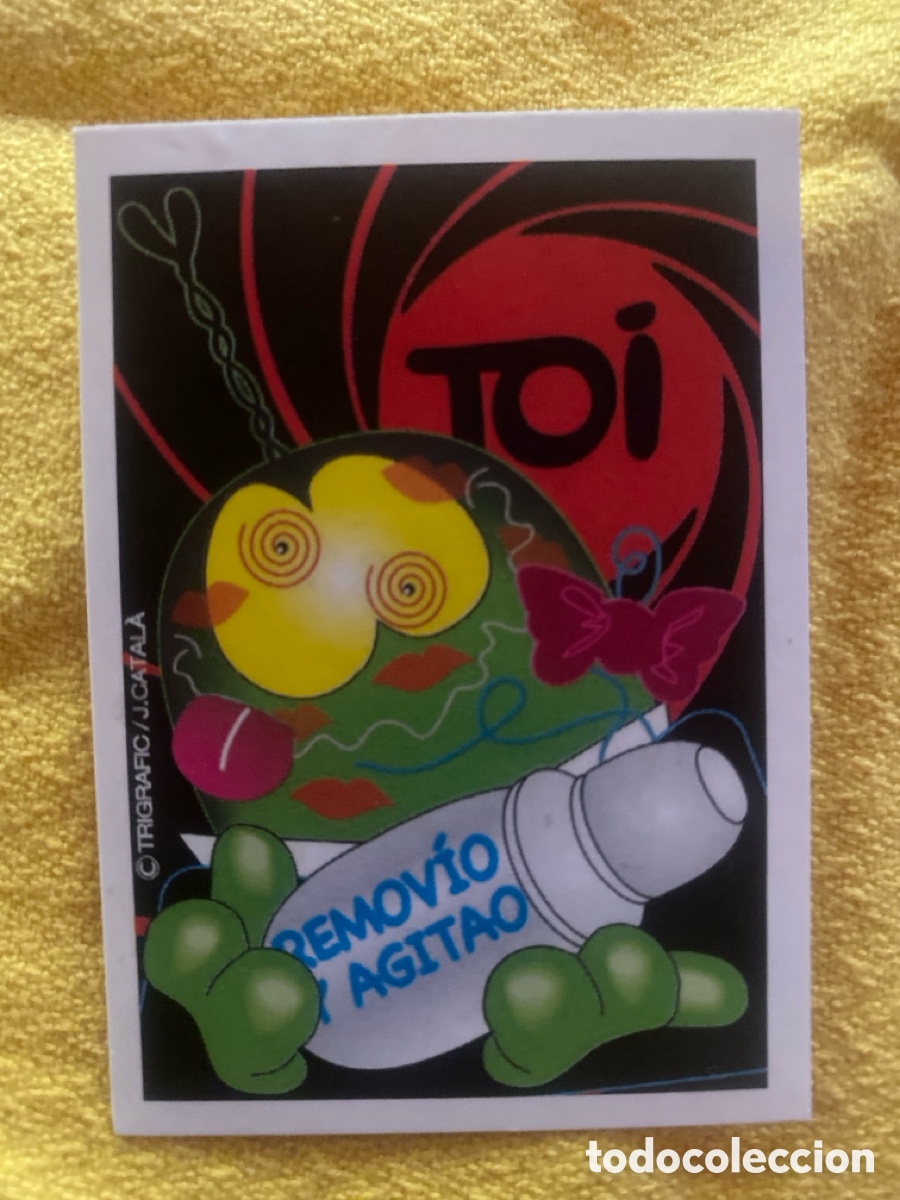 Coleccionismo cromos antiguos: Toi removido y agitado