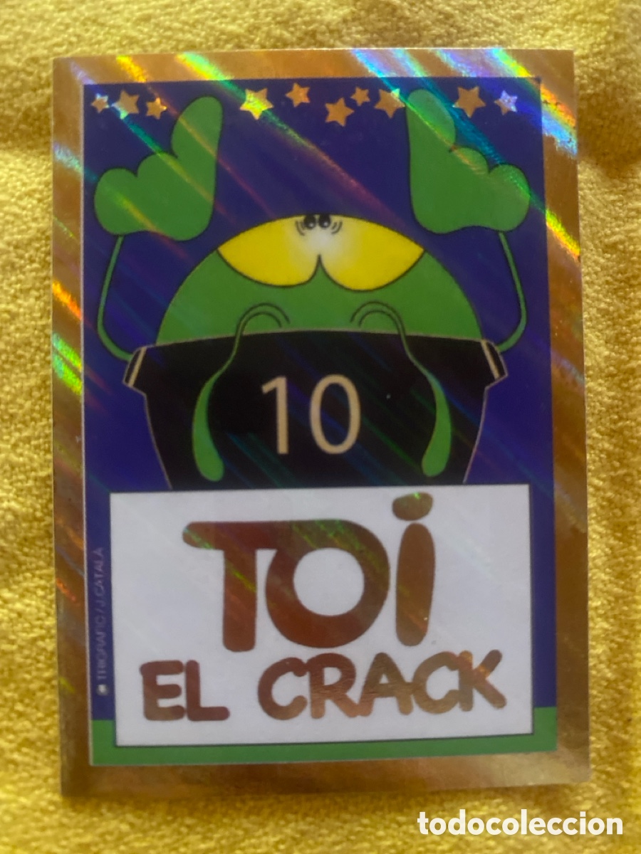 Coleccionismo cromos antiguos: Toi el crack cromo coleccion