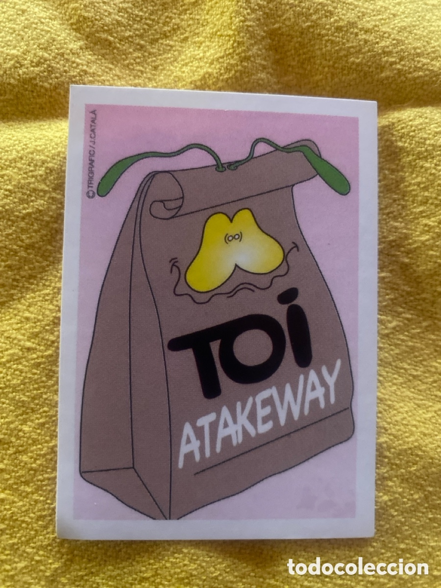 Coleccionismo cromos antiguos: Cromo Toi atakeway coleccion